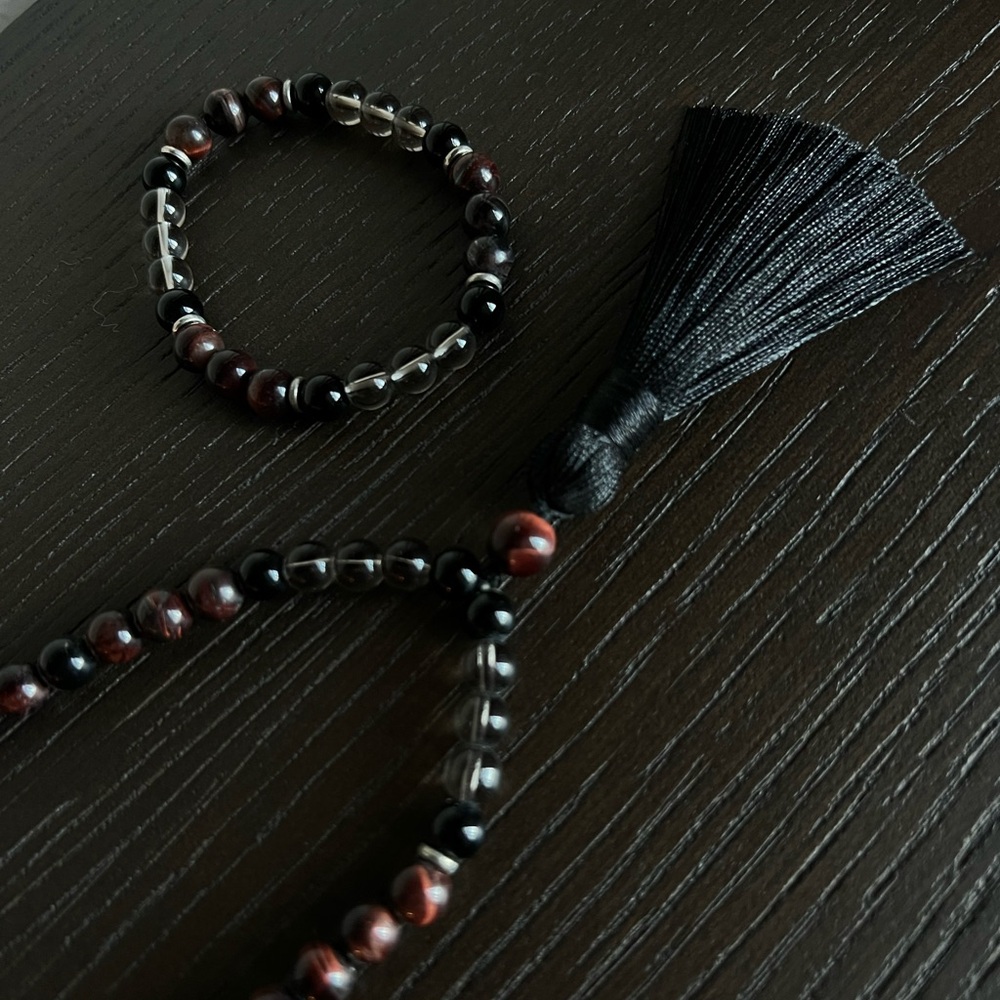 Authentic Mexican Made Mala Prayer Necklace & Bracelet